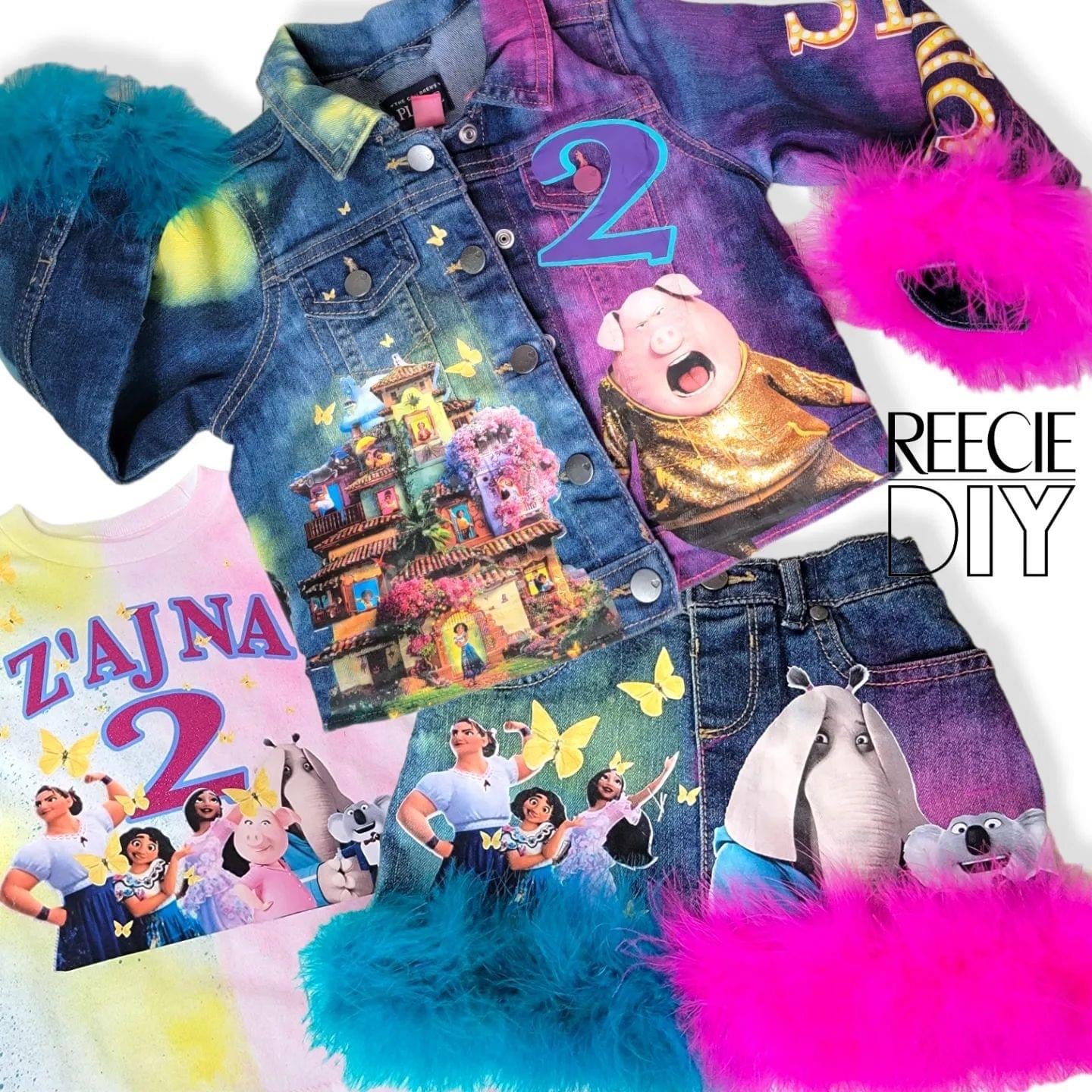 Boys & Girls Denim Birthday Sets