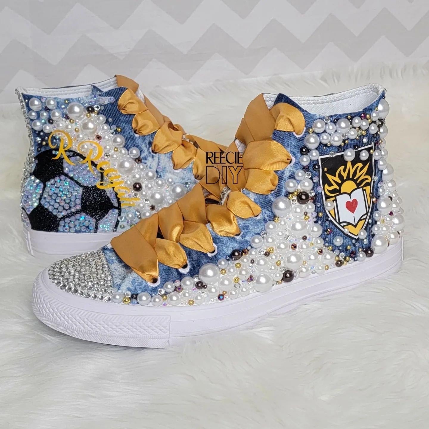 Adult Bling Converse