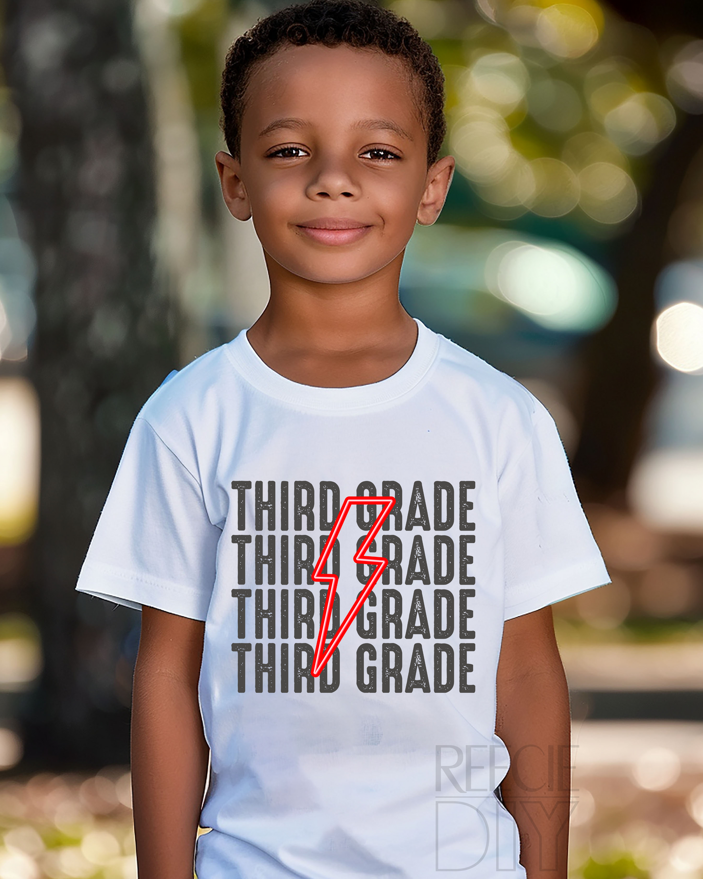 Lightning Bolt Back To School Tee