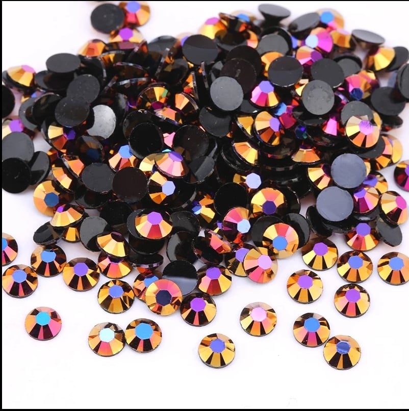 5mm Resin Jelly Rhinestones