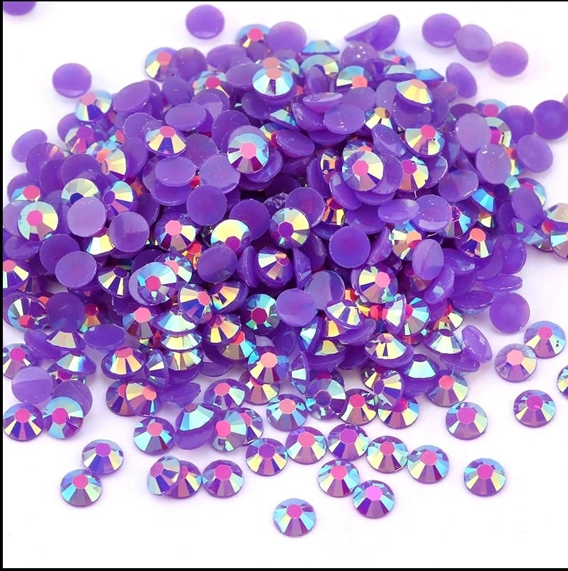 5mm Resin Jelly Rhinestones