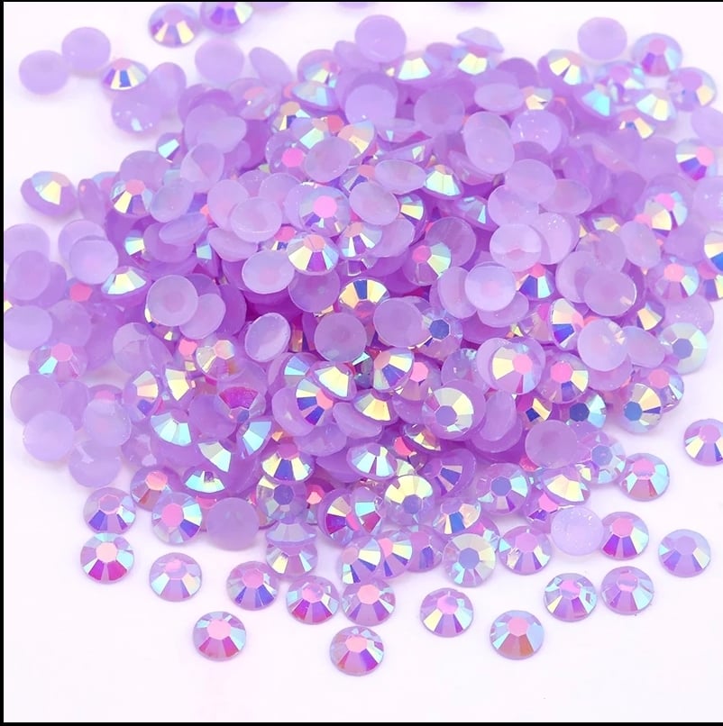 5mm Resin Jelly Rhinestones