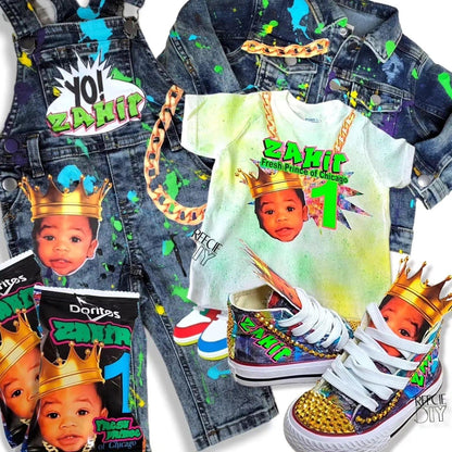 Boys & Girls Denim Birthday Sets