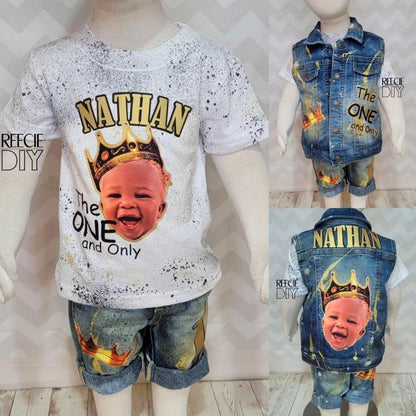 Boys & Girls Denim Birthday Sets