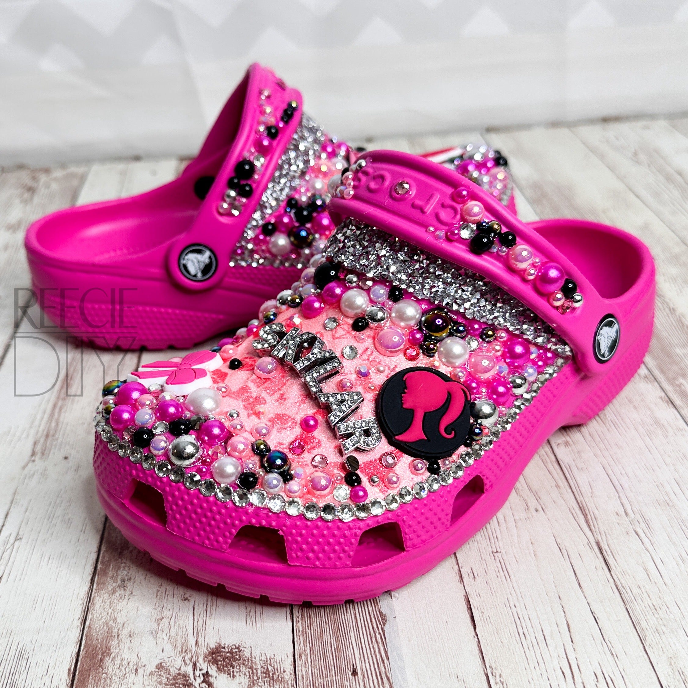 Custom Bling crocs Da Royal Boutique LLC Croc Bling