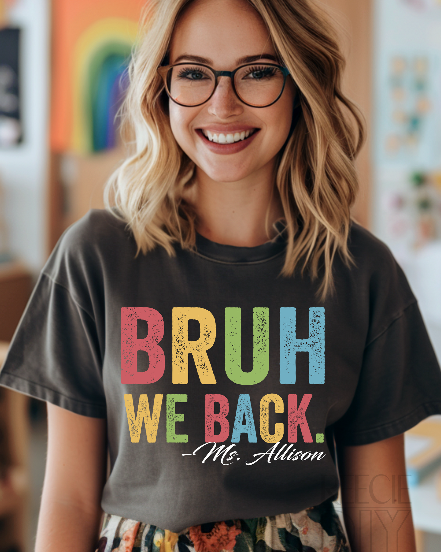 BRUH, We Back - Custom Teacher Tee