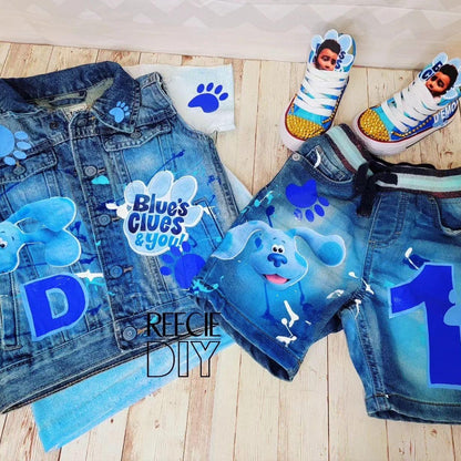 Boys & Girls Denim Birthday Sets