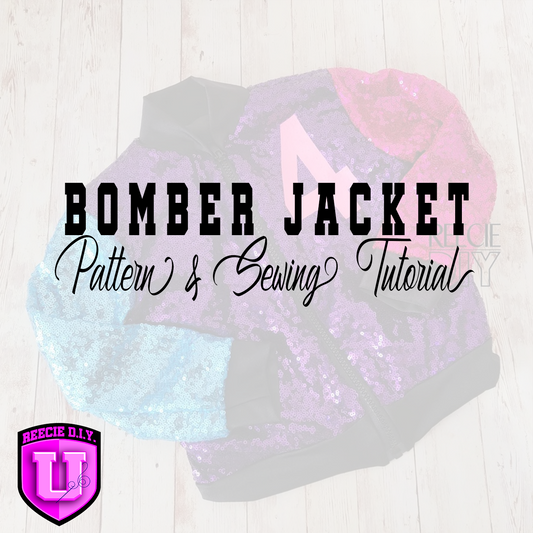 Bomber Jacket Pattern & Sewing Tutorial